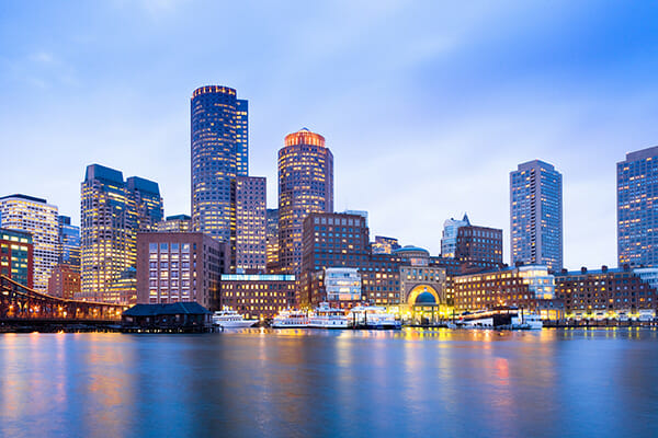 Boston Skyline from the Harbor