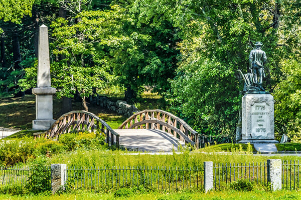 Minuteman Statue in Concord, Ma