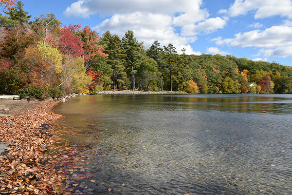 Wallum Lake in Douglas, Ma