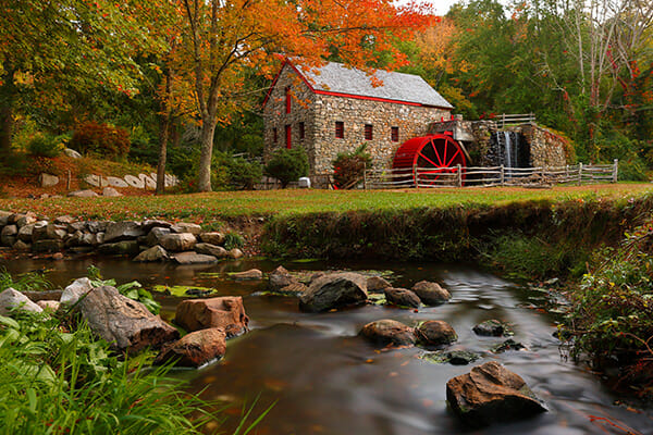 Grist Mill in Sudbury, MA