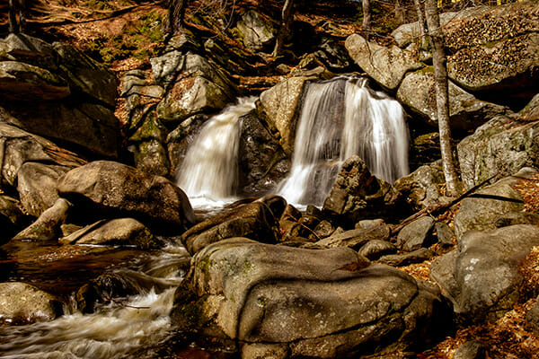 Trap Falls in Ashby, Ma